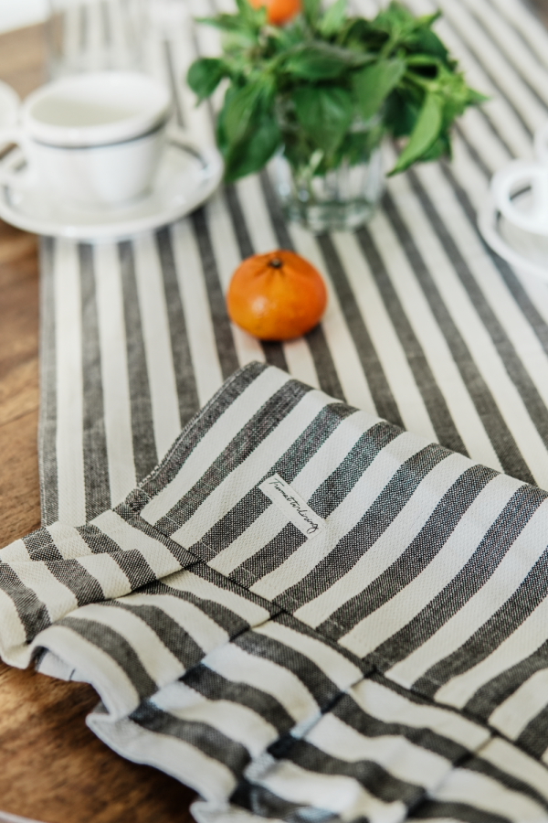 Striped Serenity Table Runner - Image 3