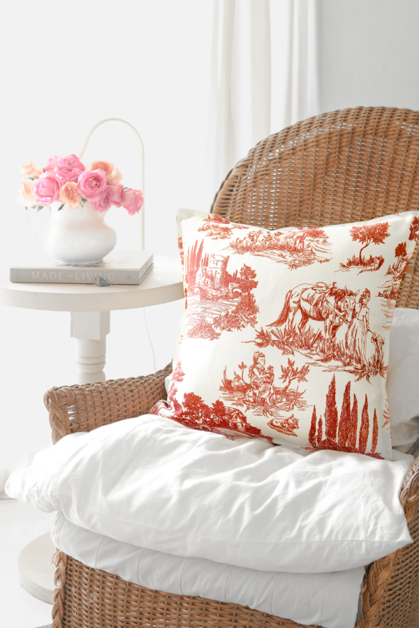 Classic Toile De Juoy Cushion Cover - Image 4