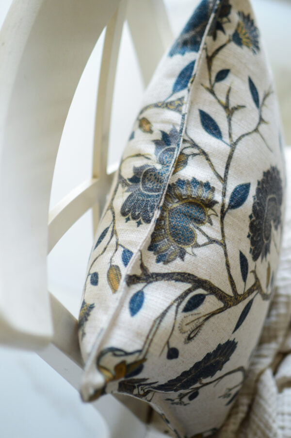 Triana Beige Mustard Cushion Cover - Image 2