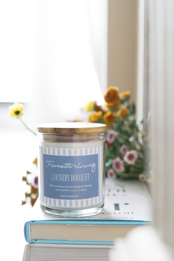 Country Bouquet Scented Soy Wax Candle